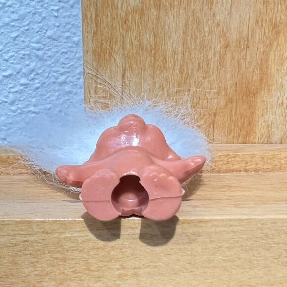 Vintage DAM THINGS Troll Doll Pencil Topper Hong Kong White Hair - Picture 3 of 7